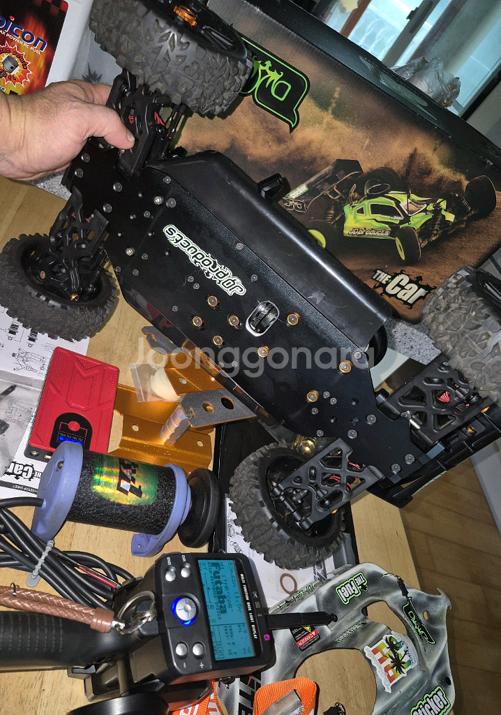 각종교신가능1:8터보엔진RC카JQ더Car하이엔드알씨카풀셋~헤이리영웅--4