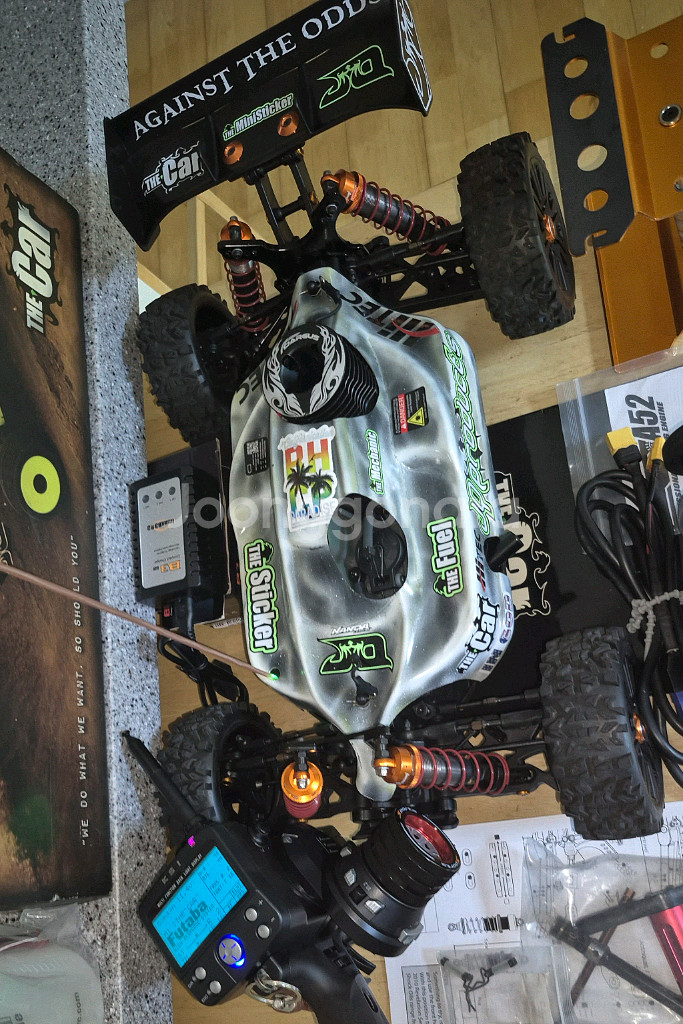 각종교신가능1:8터보엔진RC카JQ더Car하이엔드알씨카풀셋~헤이리영웅--8