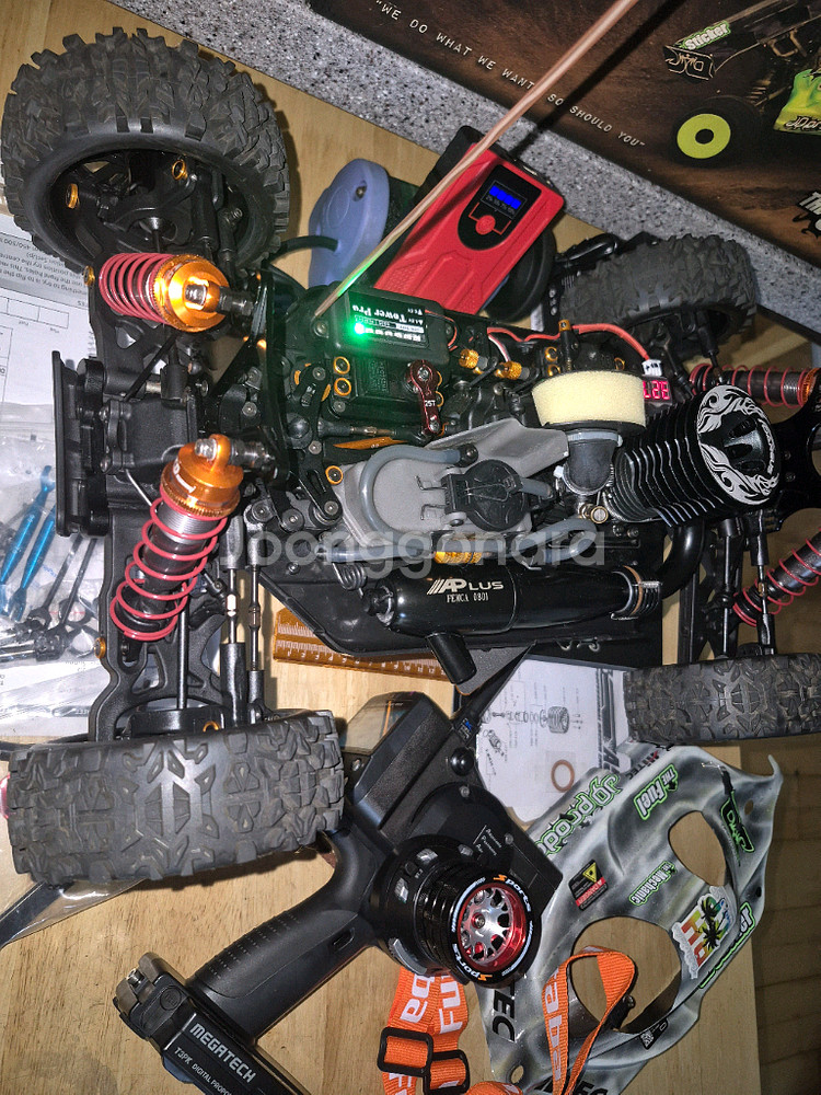 각종교신가능1:8터보엔진RC카JQ더Car하이엔드알씨카풀셋~헤이리영웅--5