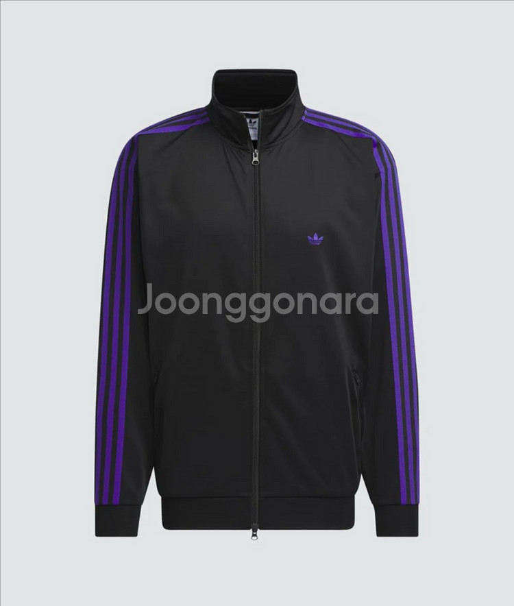 [새상품] S 아디다스 베켄바우어 BB 트랙탑 블랙/퍼플 져지--0