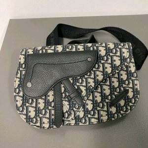 디올 오블리크 새들 크로스백