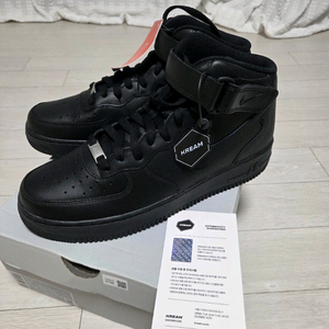 (새상품) 나이키 에어포스1 미드 올검 280