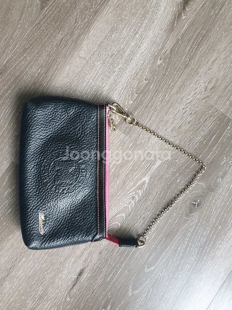 메트로시티 가죽 체인 미니백--2