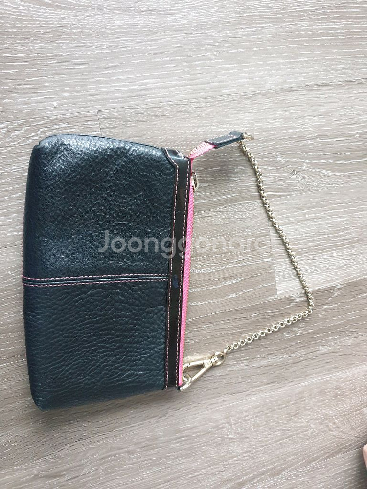 메트로시티 가죽 체인 미니백--1