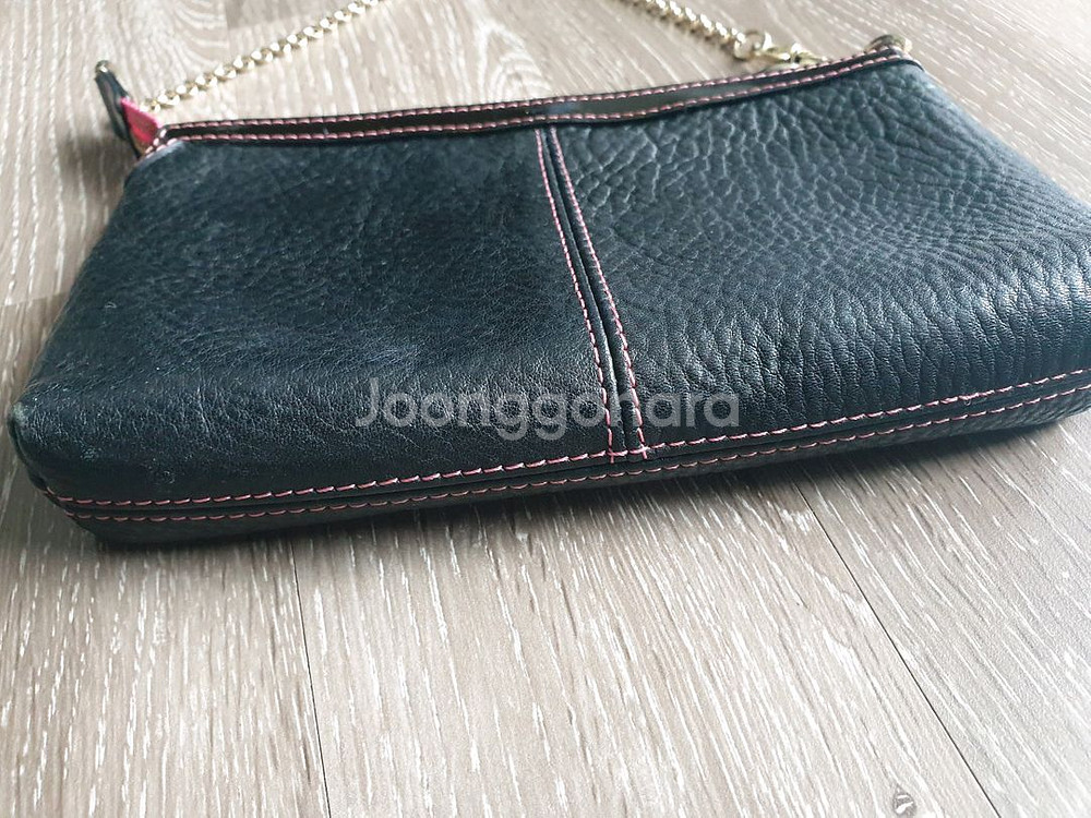 메트로시티 가죽 체인 미니백--4