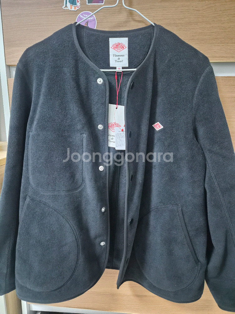 단톤 후리스 자켓 정품 새상품--1