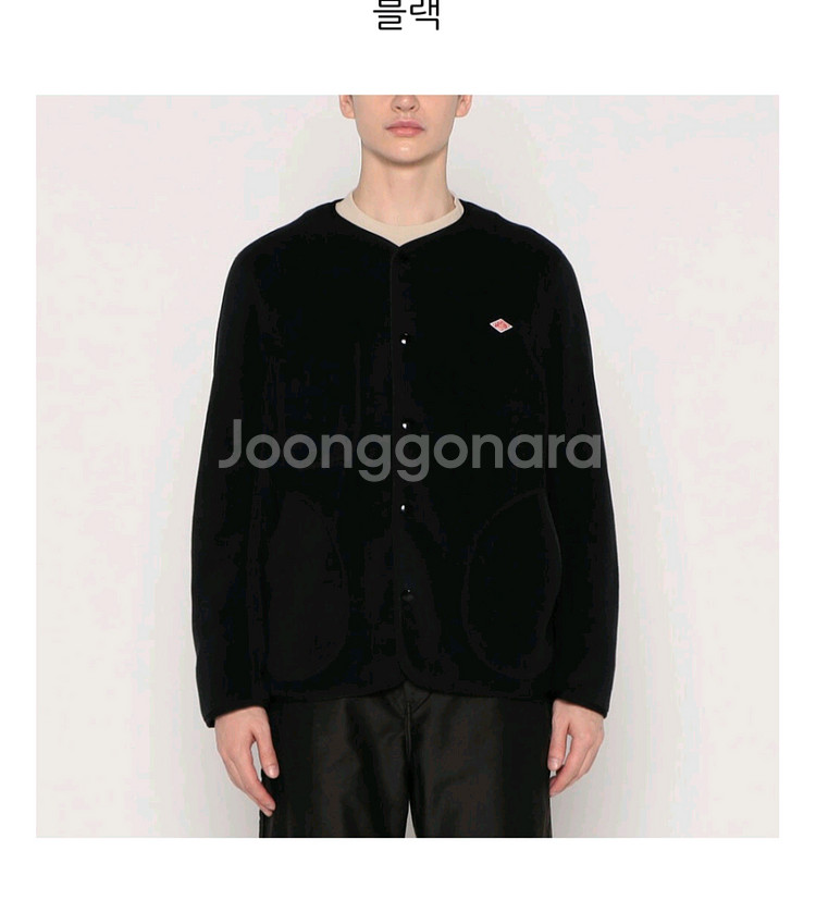 단톤 후리스 자켓 정품 새상품--0