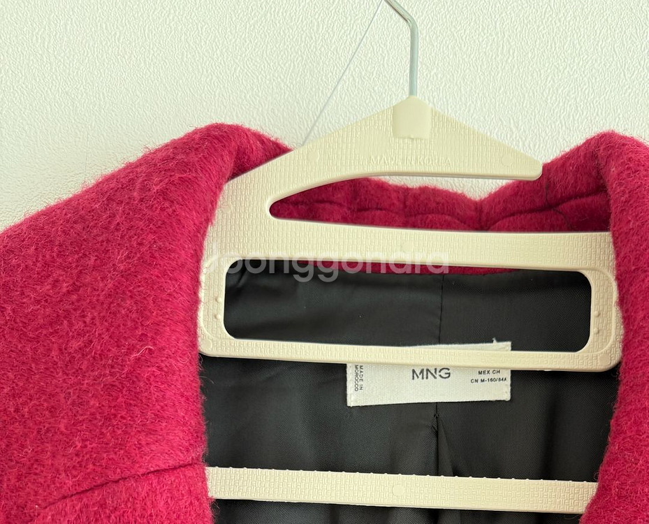 망고(mango)푸시아핑크코트--5