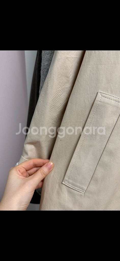 틸아이다이 mac half trench coat 베이지--9