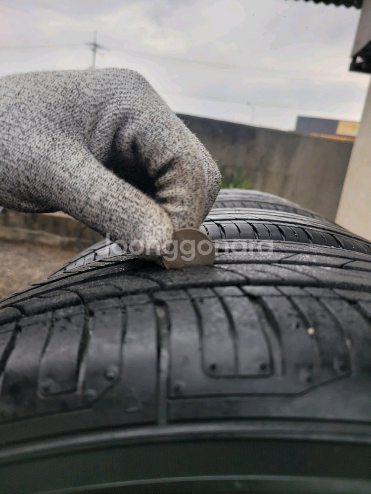 아반떼md TA21 195/65 R15 휠타이어 4개 판매합니다--2