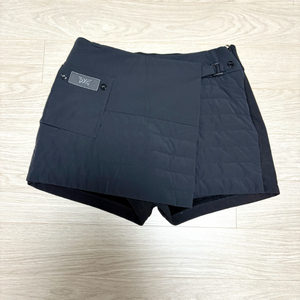 pxg 패딩 랩스커트 패딩반바지 xs