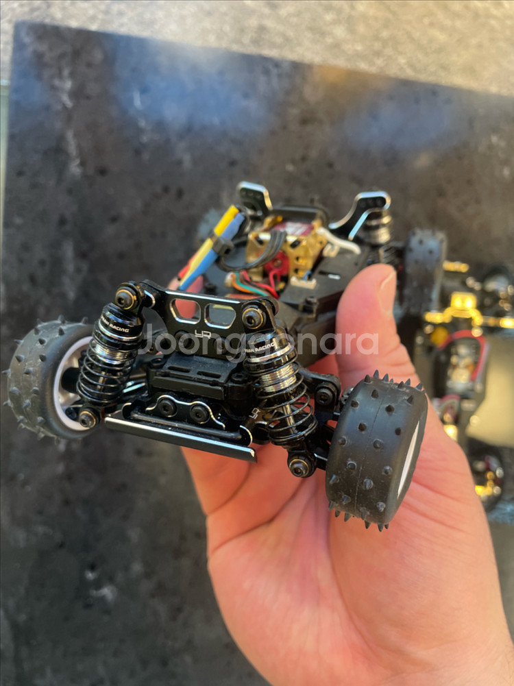 메탈파츠 풀옵션 미니지 버기 2대, 4x4 루비콘 1대 여분부품,충전기 일괄--2