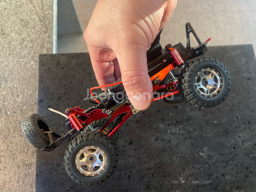 메탈파츠 풀옵션 미니지 버기 2대, 4x4 루비콘 1대 여분부품,충전기 일괄--7