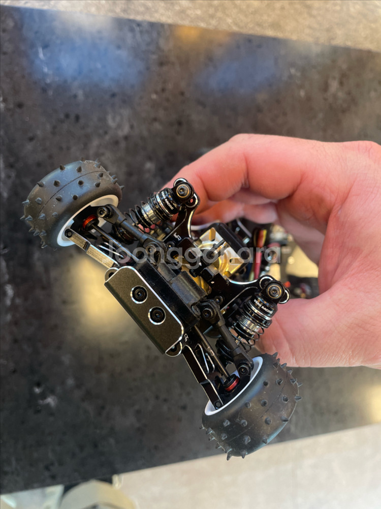 메탈파츠 풀옵션 미니지 버기 2대, 4x4 루비콘 1대 여분부품,충전기 일괄--3