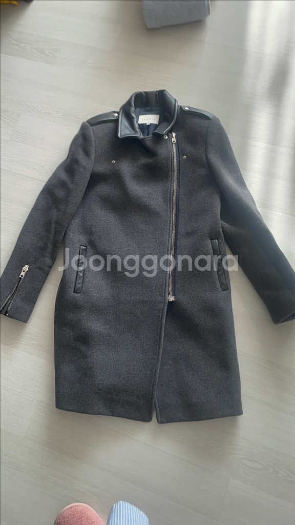 산드로 울 코트--2