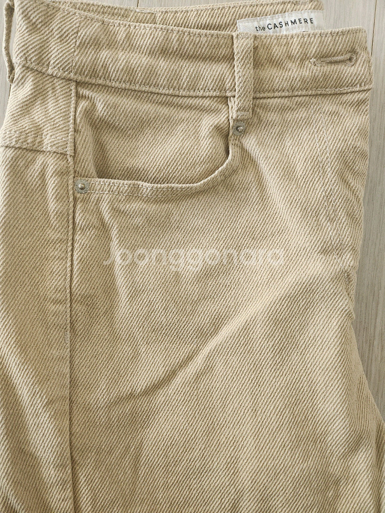 더캐시미어데님팬츠66 타임 마인 시스템 랑방 한섬--5