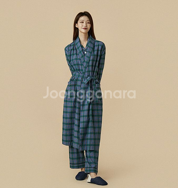 자주 jaju 여성용 파자마 로브 (세탁만함)--4