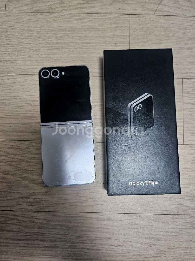 갤럭시 Z Flip6 512G 실버쉐도우 풀박스--0