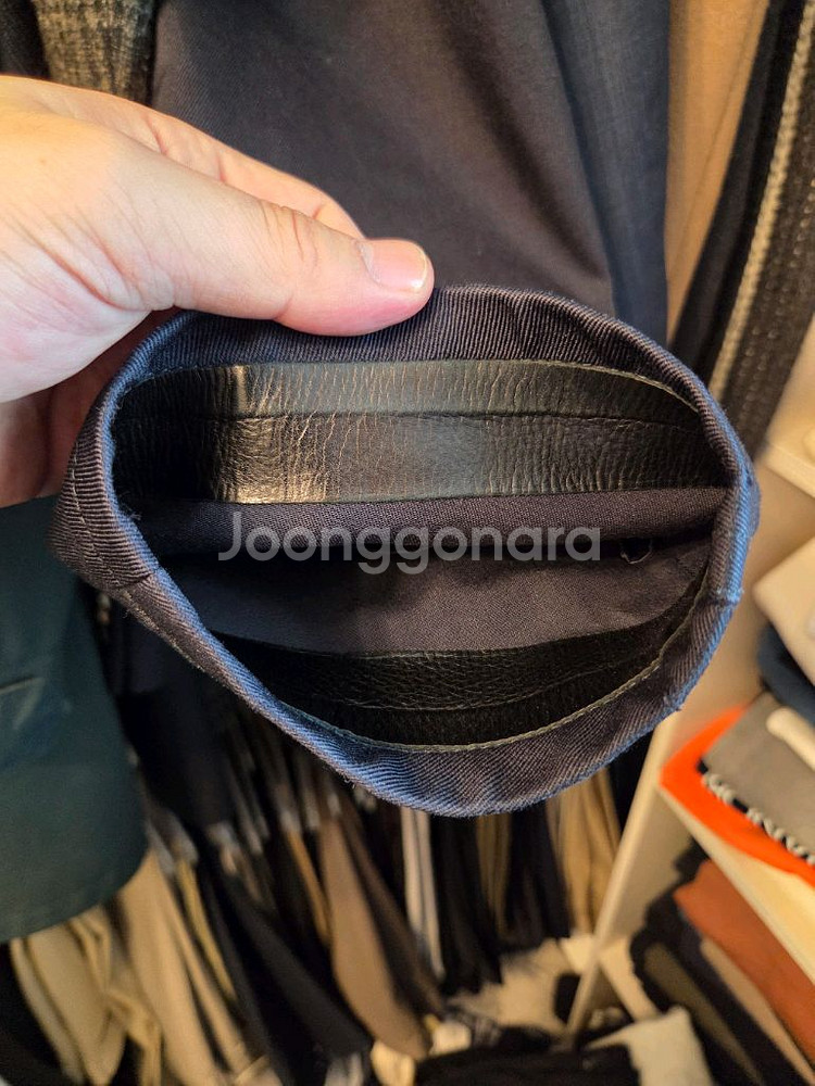 톰포드 네이비 트렌치 코트 48--5