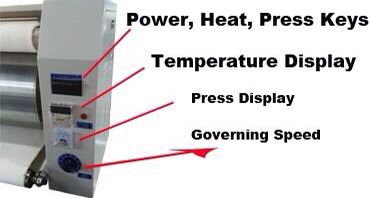 승화 열프레스기 롤전사기 승화롤러 산업용 프레스 이미지