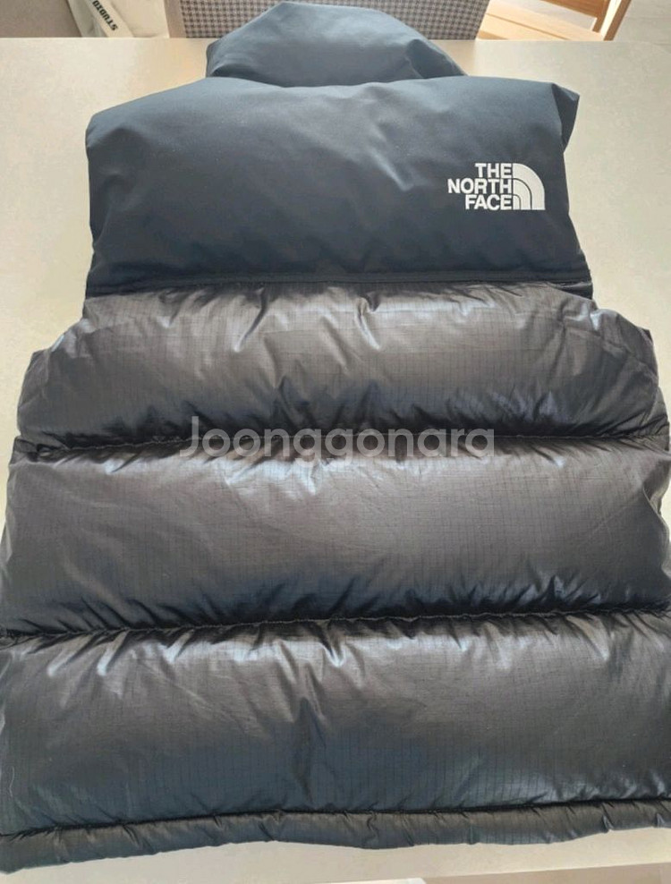 노스페이스 화이트 라벨 눕시 다운 베스트 블랙--6