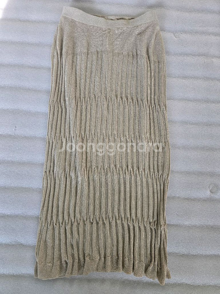 타임 플리츠 스커트--0