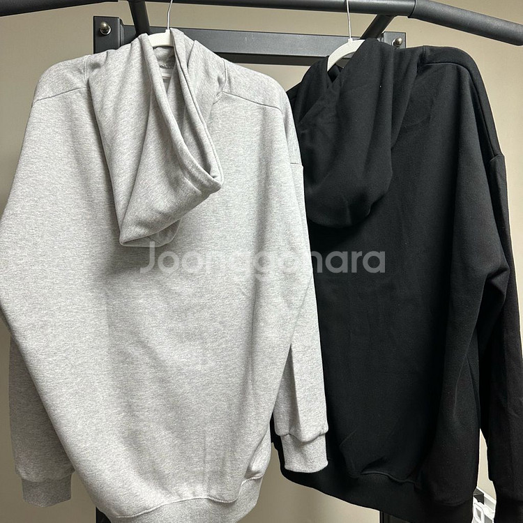 앨빈클로 무지 후드티 L(100~105)--8