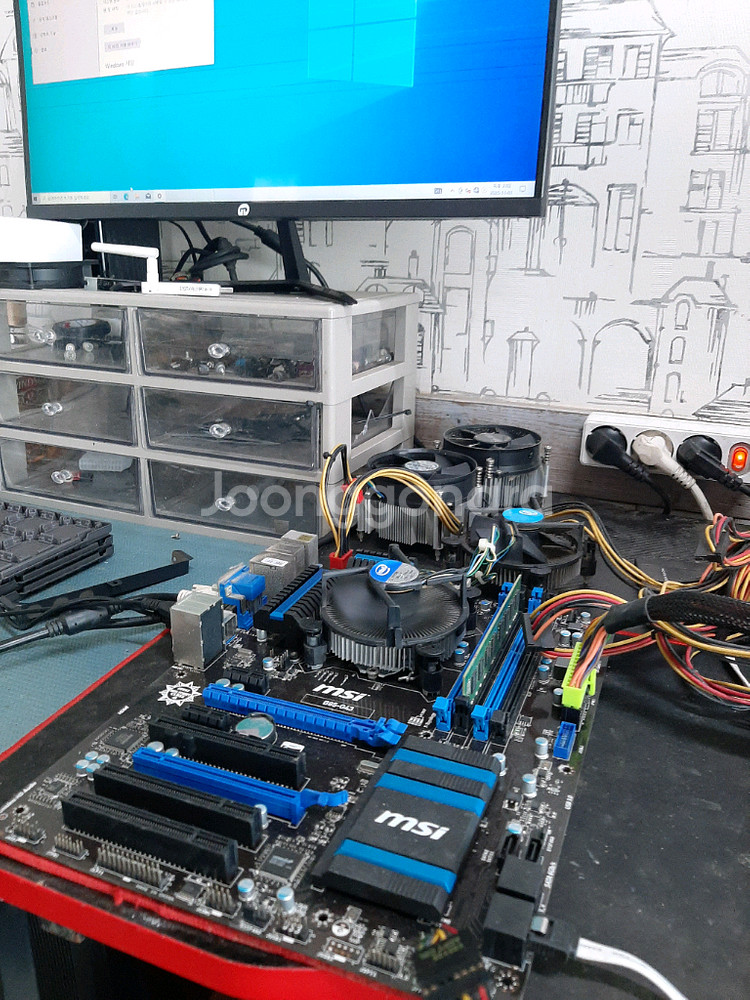 i7-4770 CPU + B85-G41 메인보드 세트--0