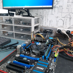 i7-4770 CPU + B85-G41 메인보드 세트