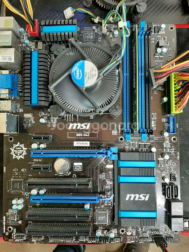 i7-4770 CPU + B85-G41 메인보드 세트--1