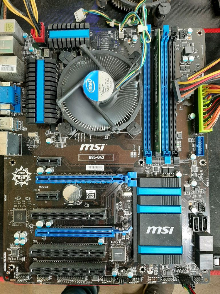 i7-4770 CPU + B85-G41 메인보드 세트 이미지