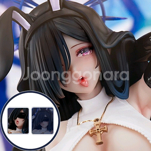 베어판가 검은수녀 피규어 + 애니메스터 리리안나 피규어--0