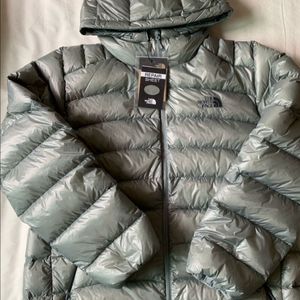 노스페이스 마티에 ex 다운 후디 라이트 그레이 XL