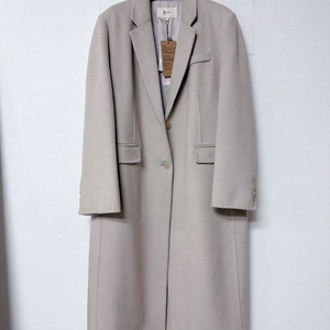 지스튜디오 울실크 롱코트(핸드메이드)