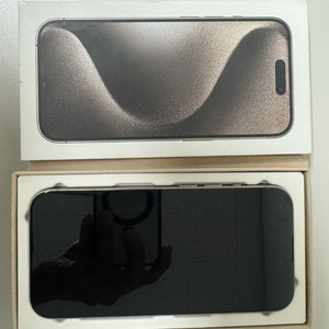 아이폰15 프로 내추럴 256 리퍼미사용폰