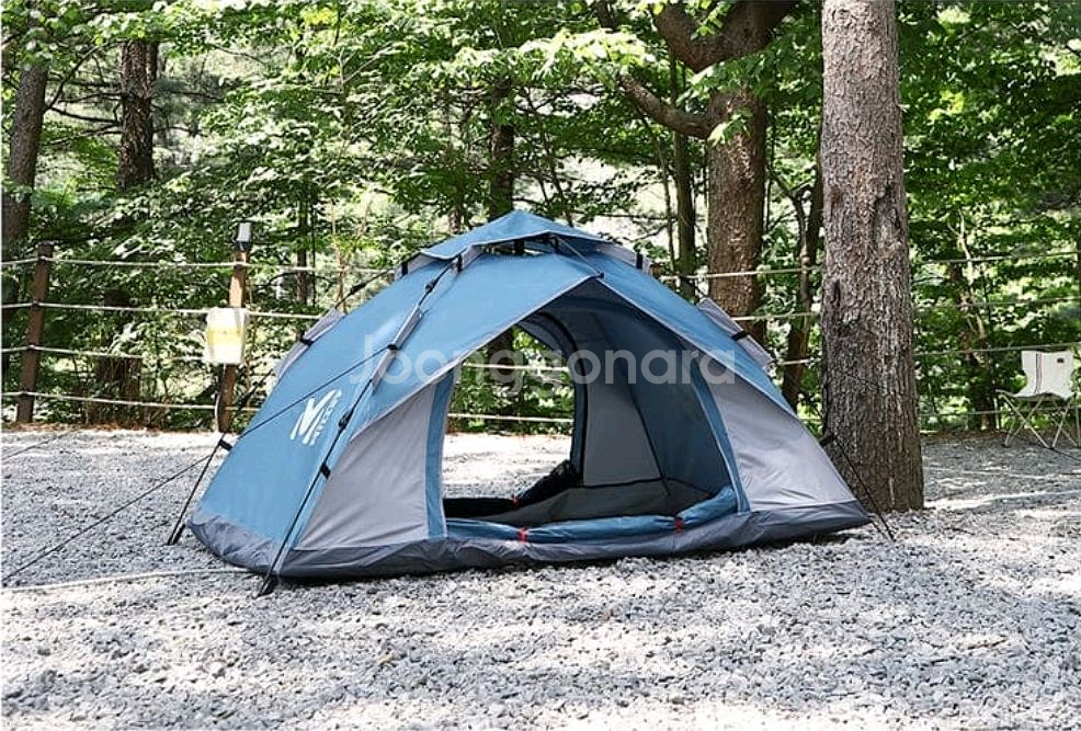 밀레 원터치 자동 텐트--0