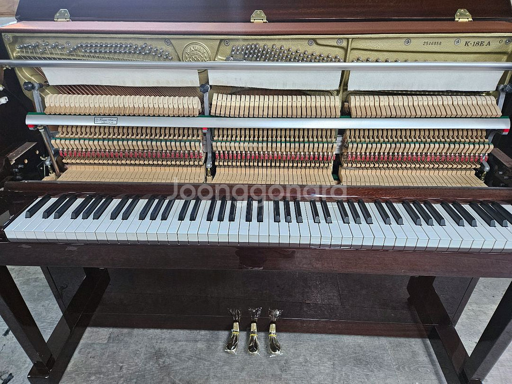 가와이피아노 K-18EA 월넛made in japan--7