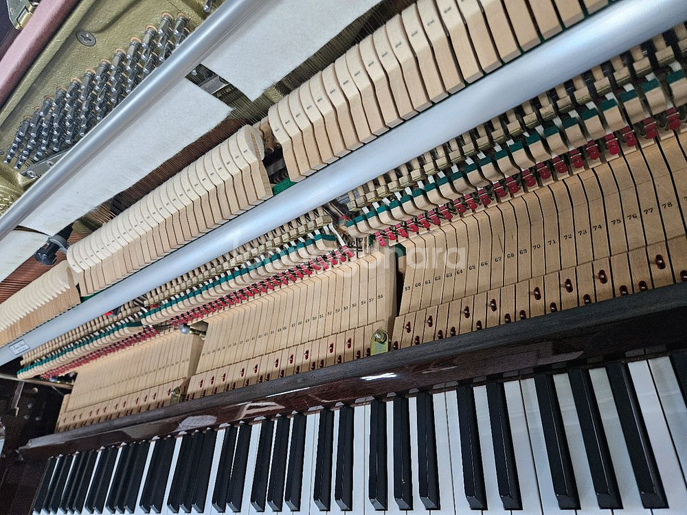 가와이피아노 K-18EA 월넛made in japan--9