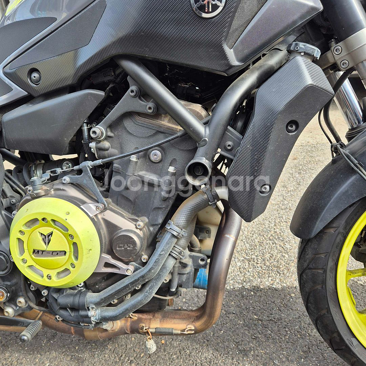 야마하 MT-03 오토바이--0