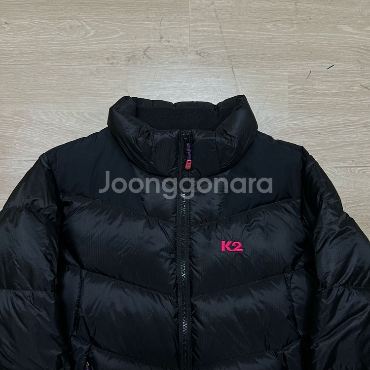 K2 아웃도어 여성 구스다운 경량패딩 점퍼 [블랙] S/90--1