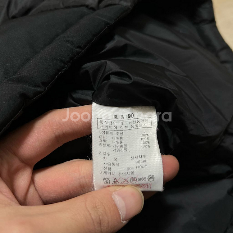 K2 아웃도어 여성 구스다운 경량패딩 점퍼 [블랙] S/90--5