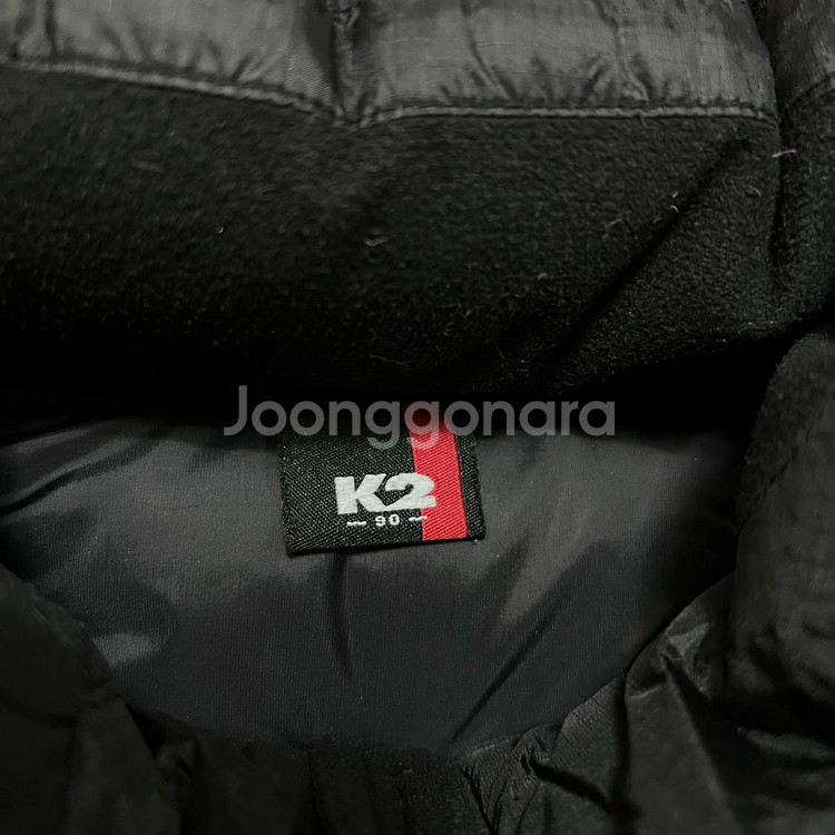 K2 아웃도어 여성 구스다운 경량패딩 점퍼 [블랙] S/90--4
