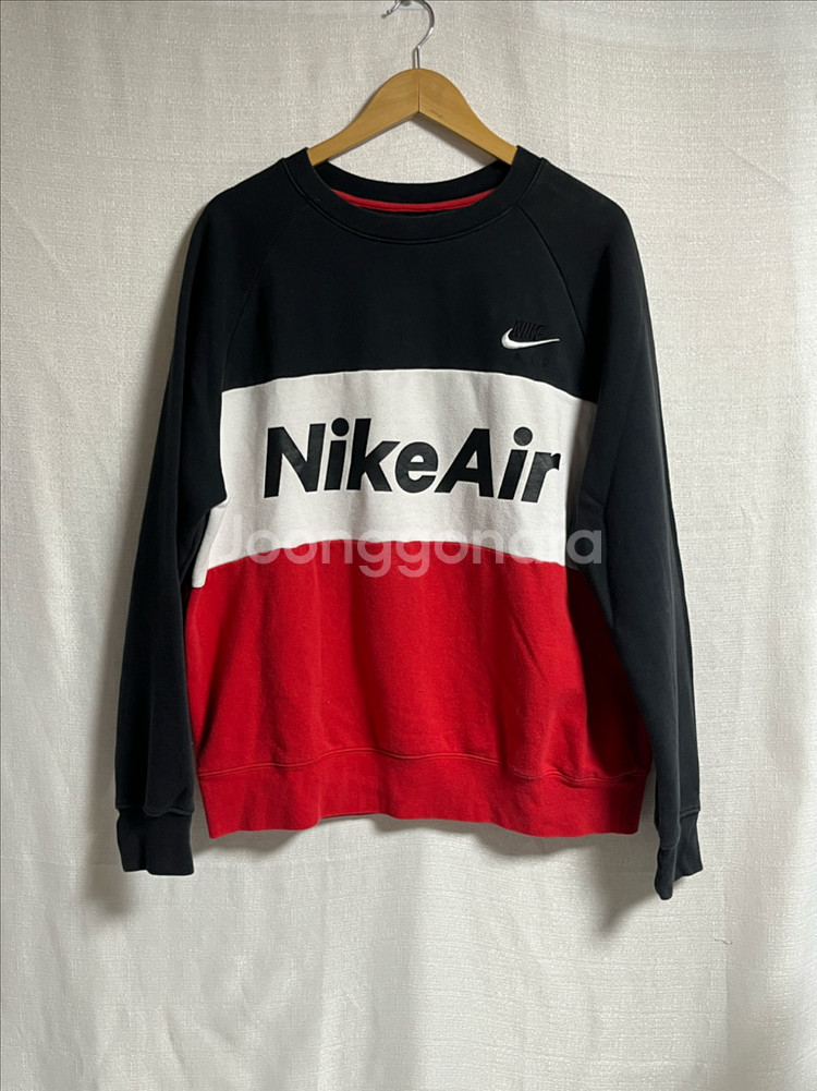 나이키 오버핏 맨투맨 티셔츠 M--0