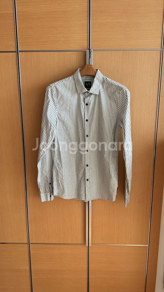 아르마니 익스체인지 AX 셔츠 남방 신사 드레스 정장--0