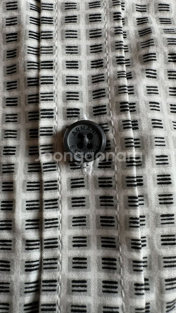 아르마니 익스체인지 AX 셔츠 남방 신사 드레스 정장--4