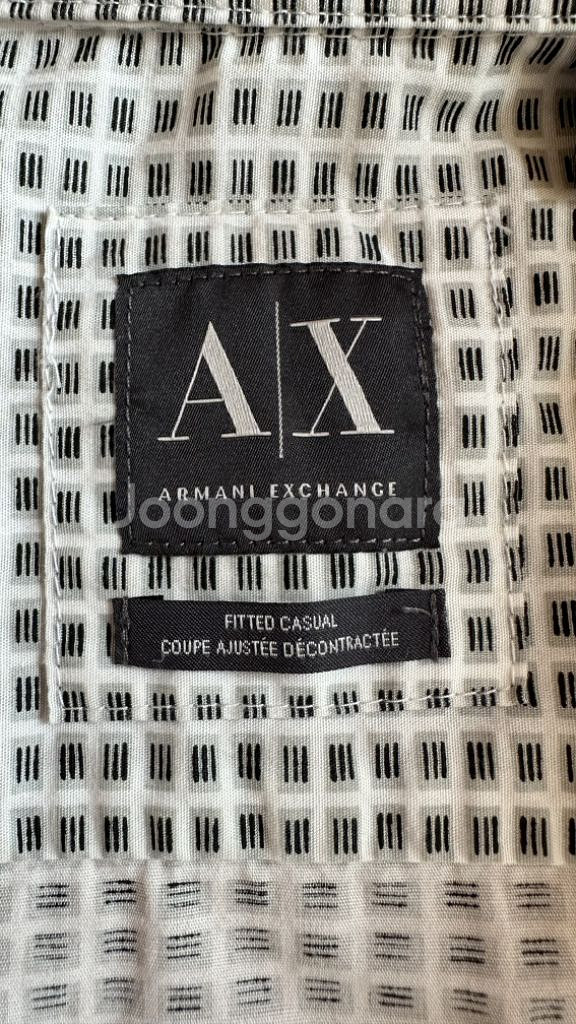 아르마니 익스체인지 AX 셔츠 남방 신사 드레스 정장--7