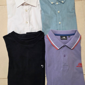 남성 캐주얼 셔츠외 4벌 세트