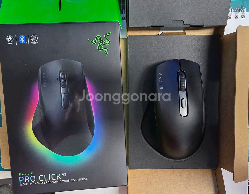 레이저 Pro Click V2 무선 게이밍 마우스--1