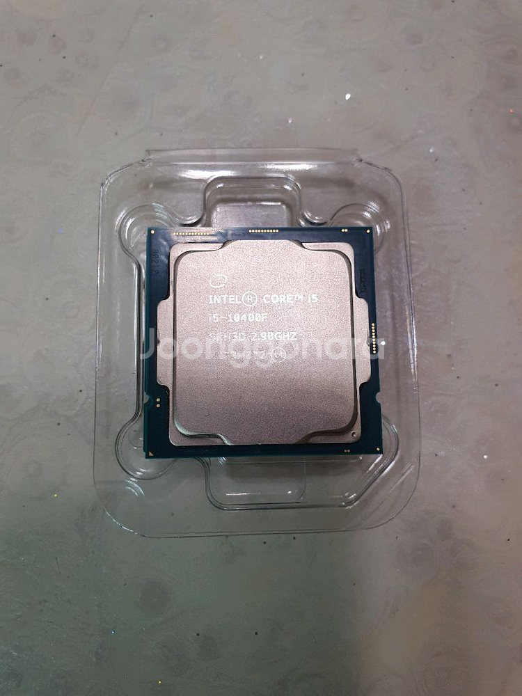 인텔 코어 i5-10400F CPU입니다--0