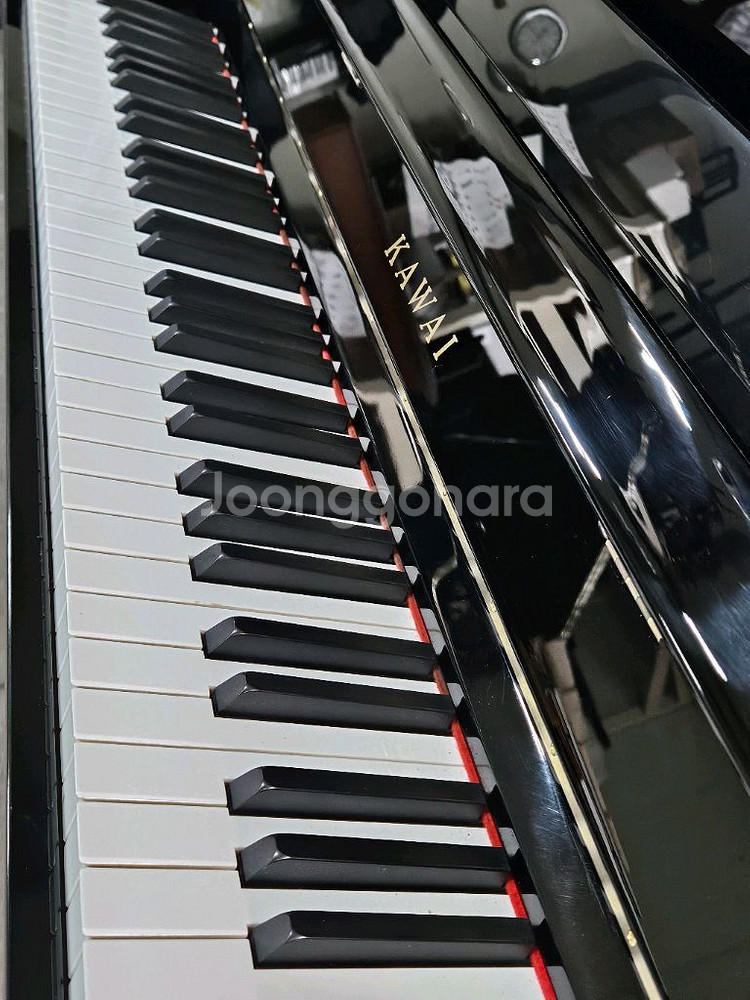 가와이피아노 K-18EA 블랙made in japan--3